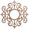 Ekena Millwork Dijon Wood Fretwork Pierced Ceiling Medallion, Wood (Paint Grade), 30"OD x 9 3/4"ID x 3/8"T CMWP30X30X0375DIMF - alternate 1